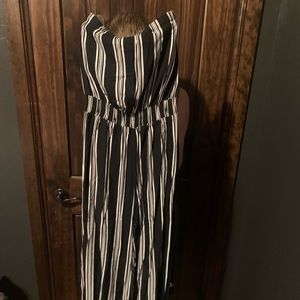Strapless jumpsuit